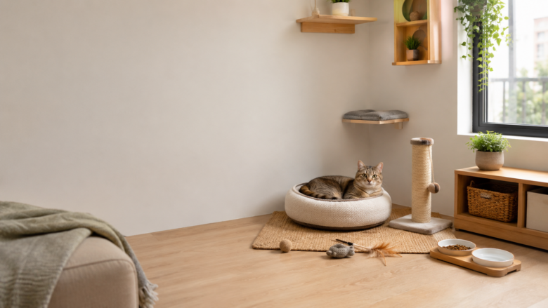 Como Criar Uma Rotina Tranquila Para Gatos em Espaço Pequeno